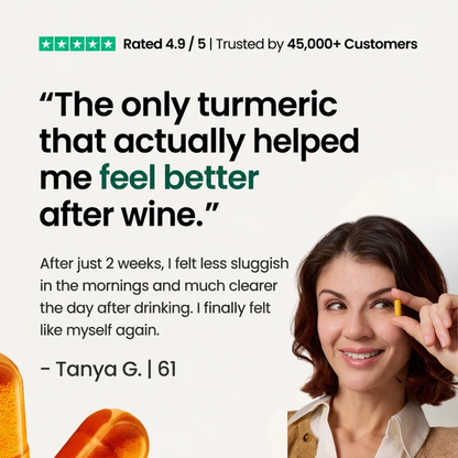 Turmeric Curcumin Capsules (1,000mg) Liver Support Supplement
