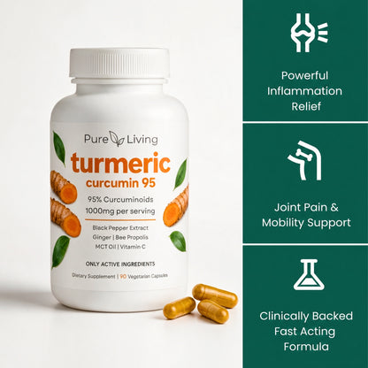 Turmeric Curcumin Capsules (1,000mg)